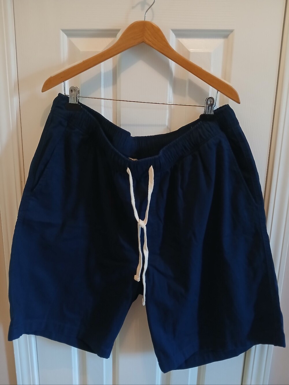 St. JOHN'S BAY Navy Blue Drawstring Casual Shorts 2 XL
